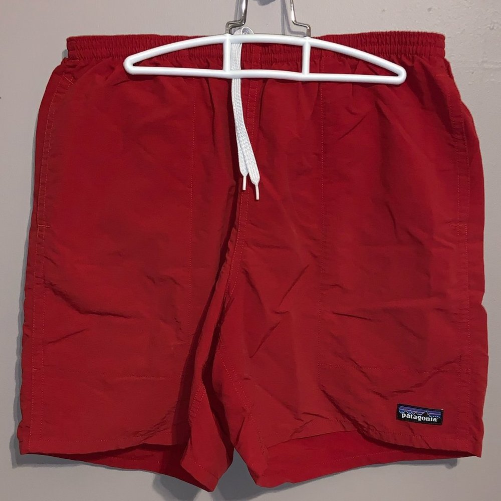 Patagonia Baggies Longs (7") Medium Red